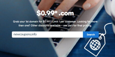99 cent domain godaddy coupon