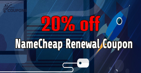 Save 20% on Renewal and Transfer at NameCheap