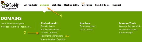 How Transfer A Domain Name To GoDaddy – 2018's Guide