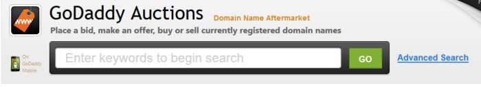 How do you sell a GoDaddy domain?