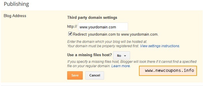 How to setup GoDaddy Domain Name to Blogger