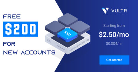 vultr $200 free credit coupon