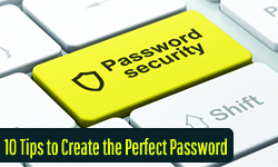 create strong password