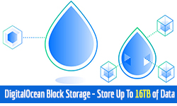 DigitalOcean Block Storage - Store Up To 16tb of Data