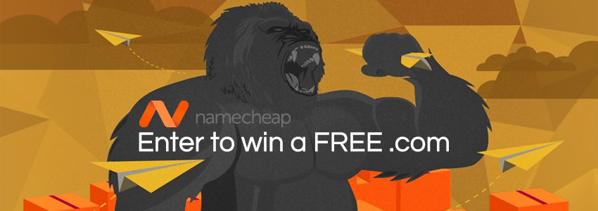 Free .Com domain from NameCheap
