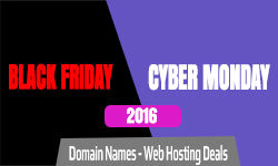 Domain, Hosting Deals - Black Friday & Cyber Monday 2016