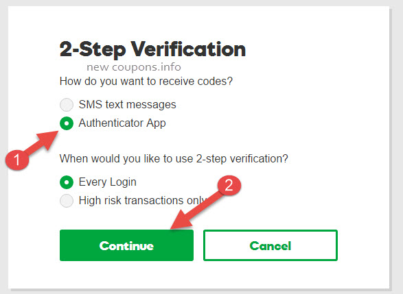 How Enable 2-step Verification using Mobile App at GoDaddy