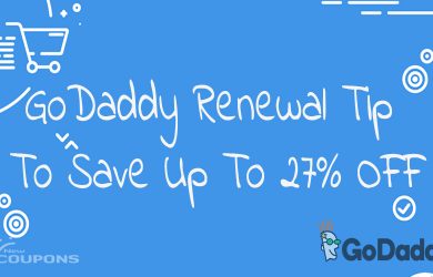 godaddy tip to save 27% renewal
