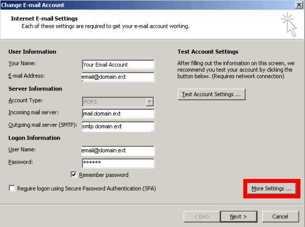 How To Enable SMTP Authentication at Network Solutions