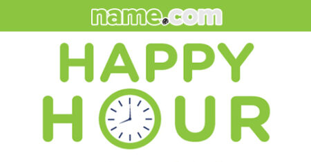 name.com domain happy hour promotion