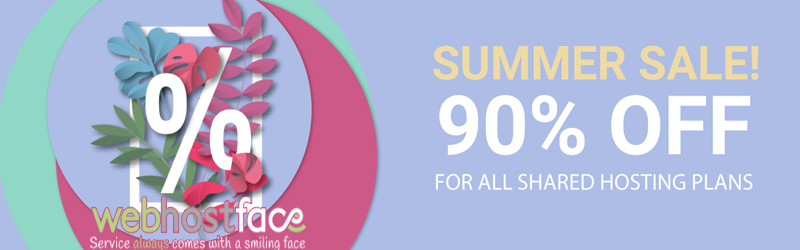90% OFF WebHostFace Coupon &#038; Promo Code In 2020