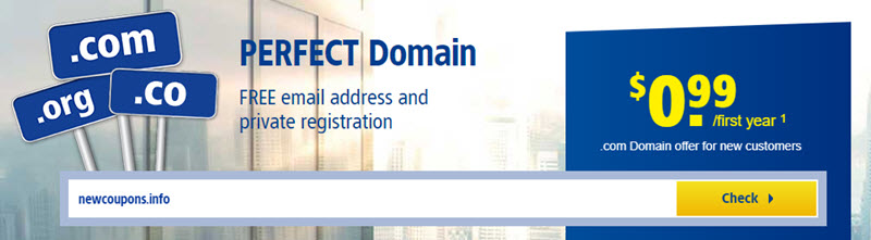 Register Cheap Domain Names From 1and1.com