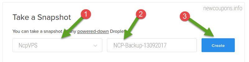 How to enable automatically backup your Droplets at DigitalOcean