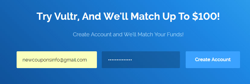 How To Double Your Deposit With Vultr Match Coupon