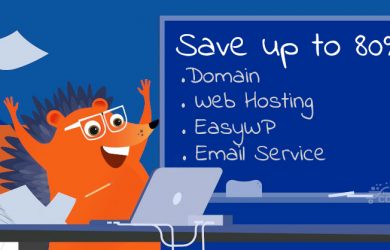 namecheap 80percent off domain hosting email easywp