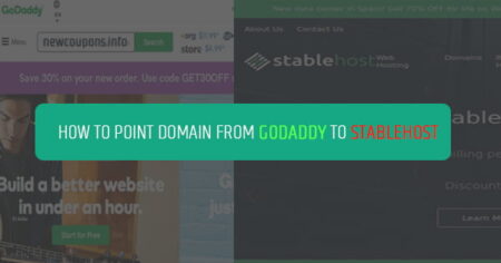 setup godaddy domain to stablehost hosting