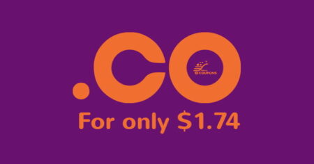 .CO Domain For $1.74