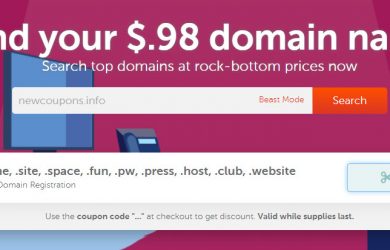namecheap domains for 98 cents
