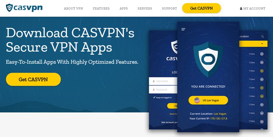 95% OFF CasVPN Lifetime Deal – Yearly Plans From $19.99