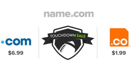 NAME.COM TLD ON SALE! AS LOW AS $1.99