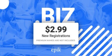 Epik &#8211; Register Unlimited .BIZ Domains For $2.99 Each