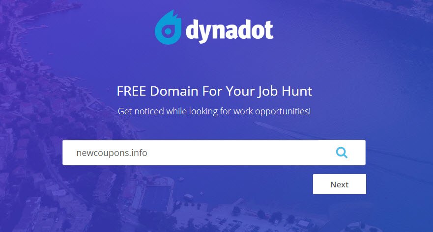 Super Hot! Get One Domain For Free At DynaDot