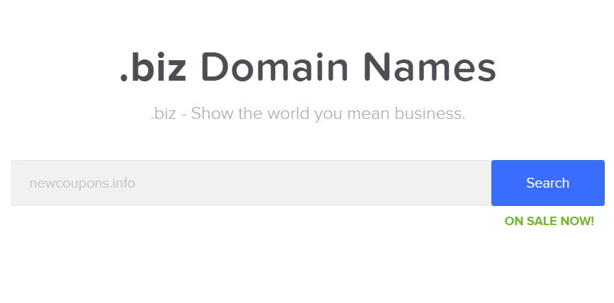 Name.Com &#8211; Get Unlimited .BIZ For $2.99 Each &#8211; Free Whois