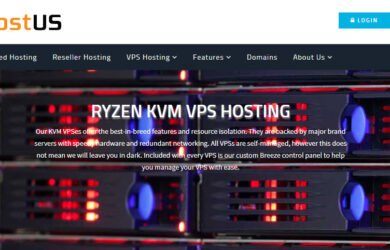 HostUS Ryzen NVMe KVM VPS Offers
