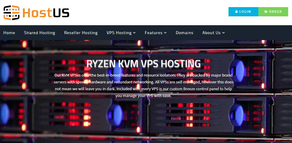 HostUS Ryzen NVMe KVM VPS Offers &#8211; Starts at $20/Year