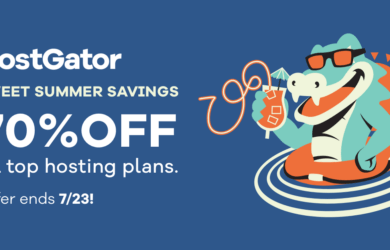hostgator summer savings 70% off