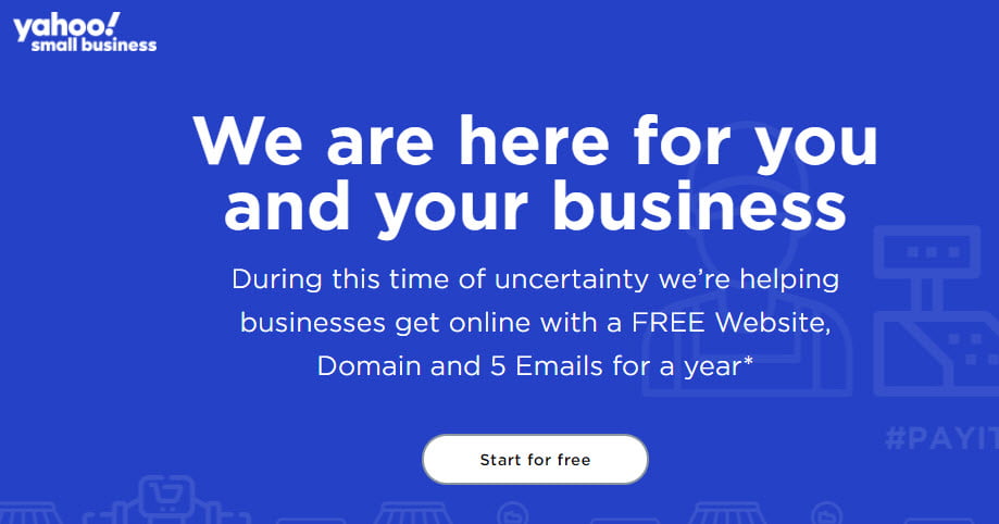 Get A Free .COM/.NET/.ORG Domain From Yahoo