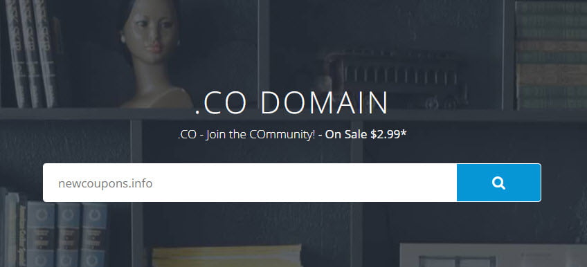 Flash Sale! Register .CO Domain For $2.99 At Dynadot
