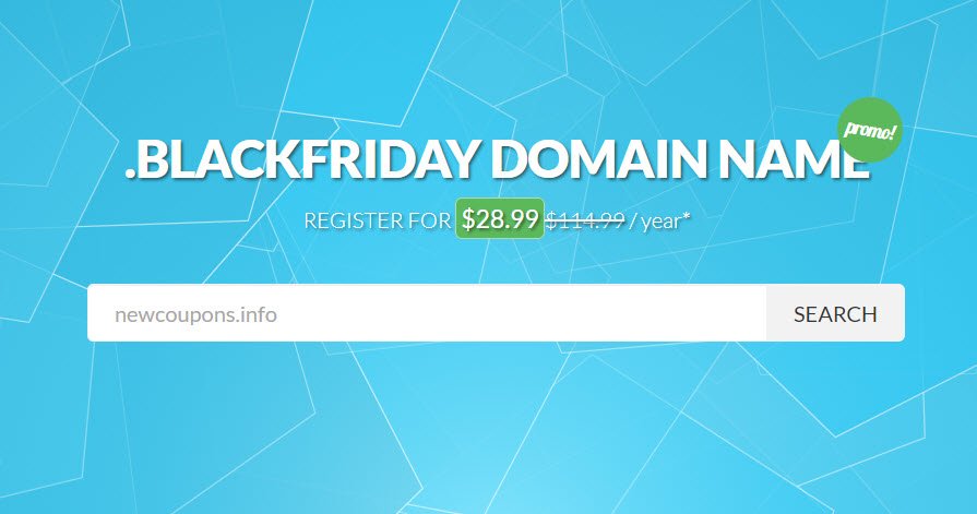 NameSilo &#8211; .Blackfriday Domain On Sale For 74% OFF