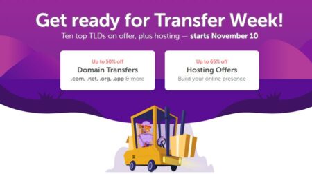 NameCheap - 50% OFF Domain Transfer Sale - 65% OFF Hosting