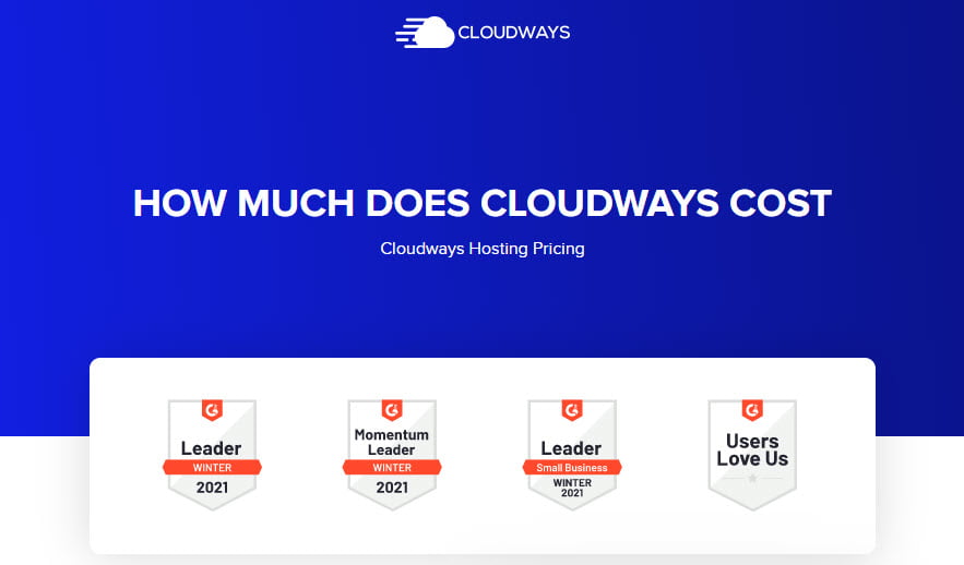 Cloudways Pricing &#8211; How Much Does Cloudways Cost?