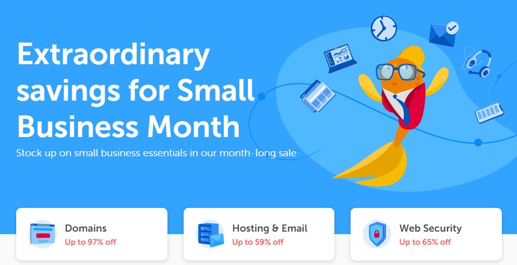 NameCheap Small Business Month Sale &#8211; Up To 97% OFF
