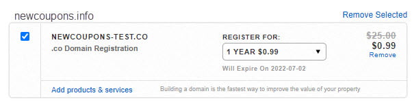 Epik – Register Unlimited .CO Domains For $0.99 Each