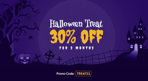 Cloudways Halloween Sale 2021 – 30% OFF For 2 Months