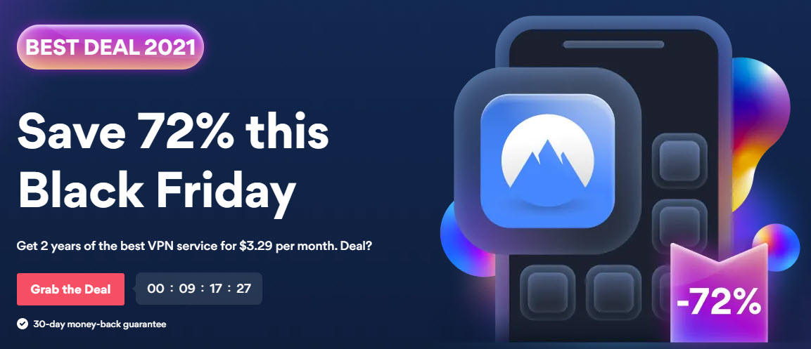 NordVPN Black Friday 2021 Deal &#8211; 73% OFF/2-Year Plan + 1 Month Free