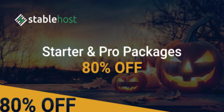 Stablehost Halloween Sale Coupon