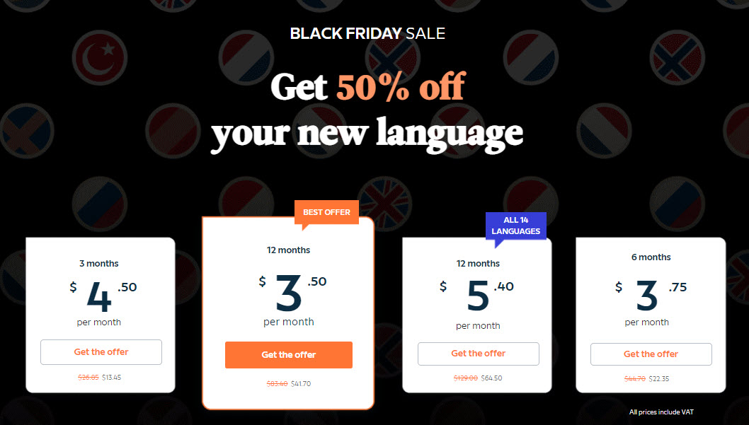 Babbel Black Friday Sale &#8211; Up to 50% OFF Premium Subscriptions