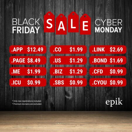 Epik Black Friday Sale 2021