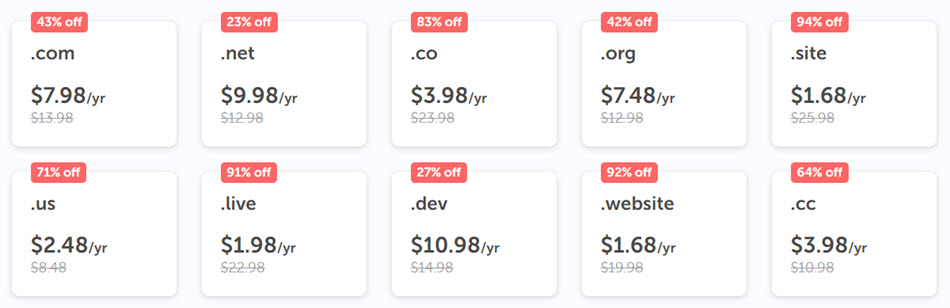 NameCheap Holiday Deals &#8211; Up To 94% OFF Domains &#038; Hosting