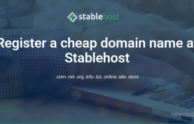 Register Cheap Domain Names At StableHost