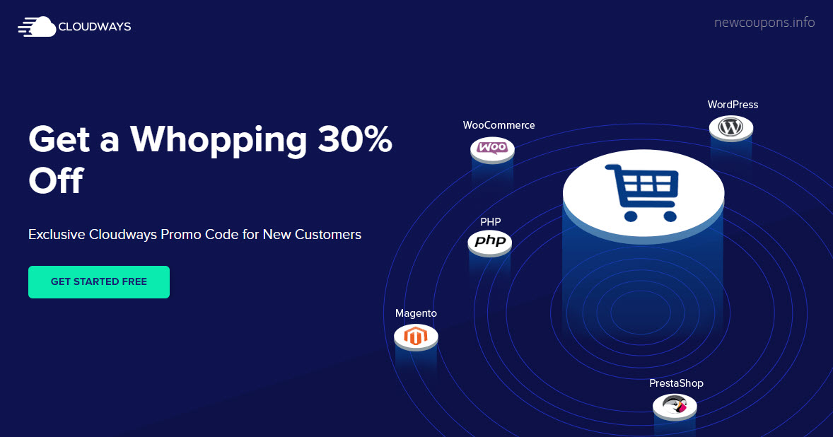 Cloudways 30% OFF Promo Code For December 2023
