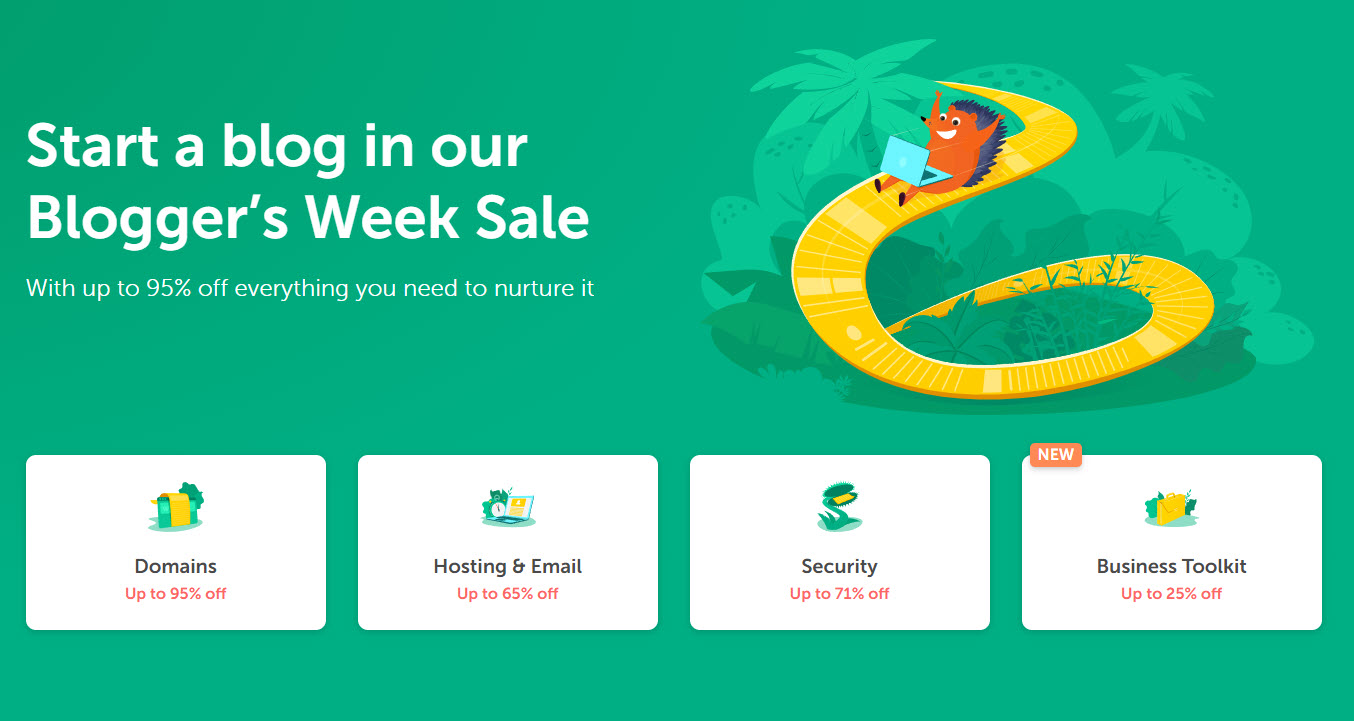 Namecheap Blogger Week Sale – Up To 95% OFF!