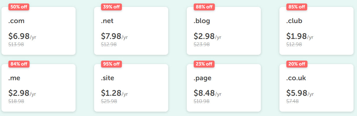 Namecheap Blogger Week Sale – Up To 95% OFF!