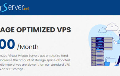 InterServer Storage VPS for 50% off for life