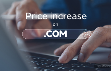Price increase on .COM