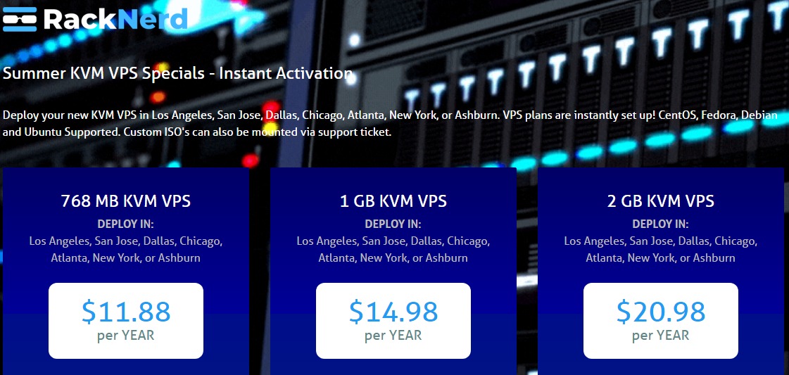 RackNerd KVM VPS From $11.88/Year &#8211; Multiple Locations